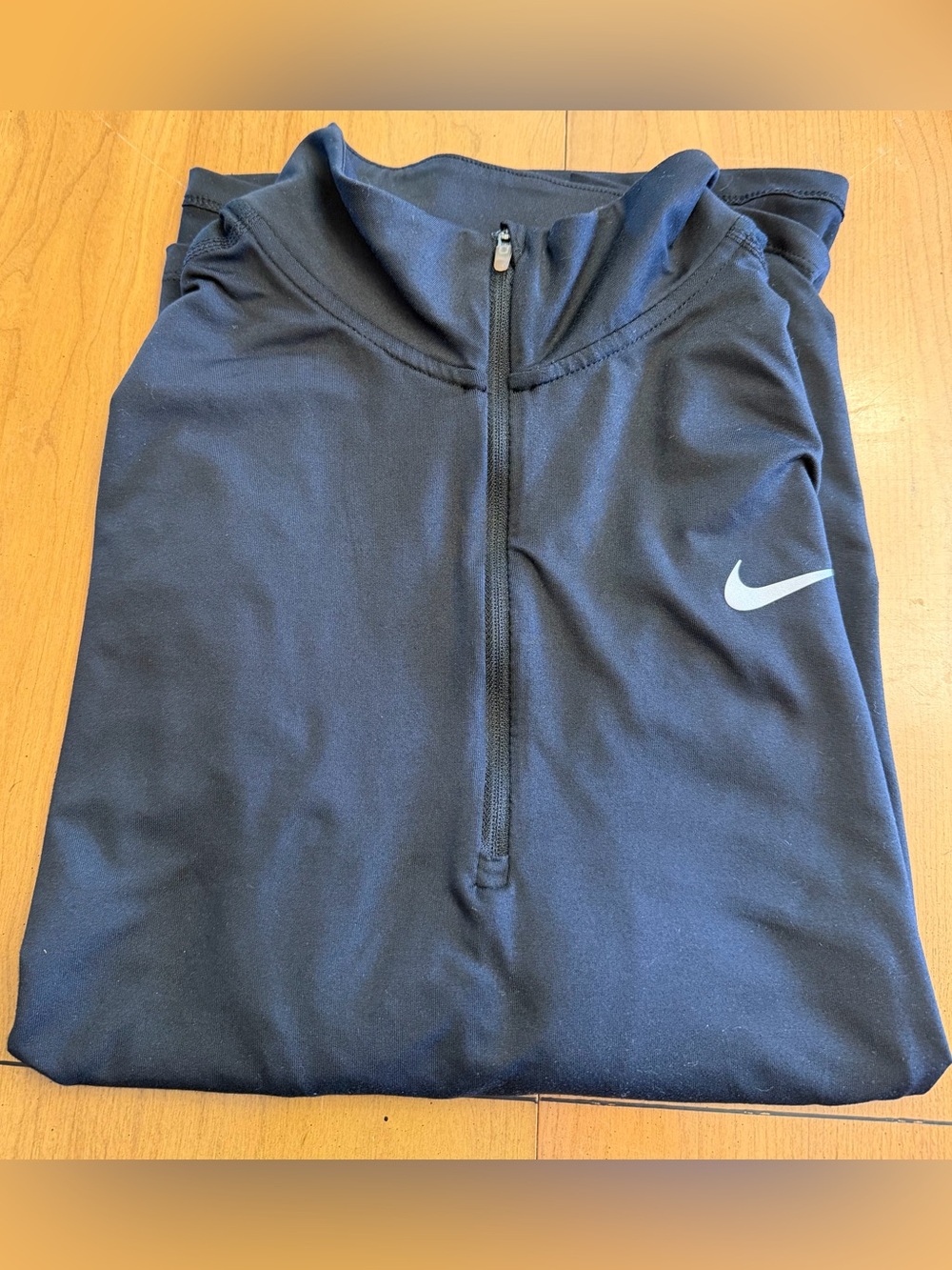 Women’s Nike Black Dri-FIT 1/4 Zip Pullover - Picture 5 of 5